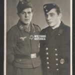 Flak & Kriegsmarine Soldier Studioportrait - KM wearing Cap Badge!