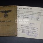 KIA Soldbuch Gebirgsjäger-Rgt. 85 (KIA Western Alps on December 31, 1944!)