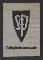 Sudetendeutsche Partei Mitgliedsausweis