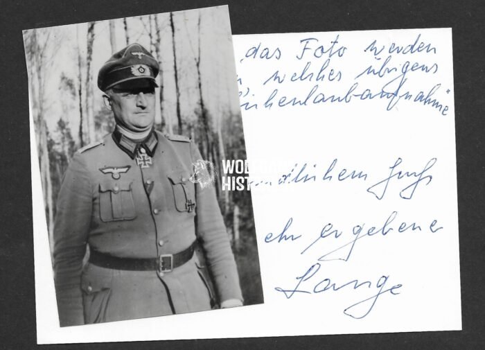Hellmuth Reymann Walter Lange – Grenadier-Regiment 43 (1. Infanterie-Division ...