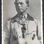 Walter Oesau – Jagdgeschwader 51 & 3 (Schwertern) (Wartime Signed)