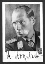 Hermann Hogeback – Lehrgeschwader 1 & Kampfgeschwader 6 (Wartime Signed)