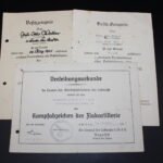 3x Award Docs: leichte Flak-Abteilung 84