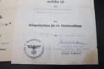 2x Award Docs: Marineartillerie in Norway (EK2 & Marineartillerie-Abzeichen) - Image 2