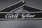 Waffen-SS Hand Embroided Officers Cufftitle for 1. SS-Panzer-Division “Leibstandarte-SS Adolf Hitler” - Image 6