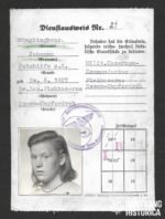 Female Dienstausweis - Flakkaserne Essen-Kupferdreh