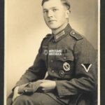 Studioportrait Wehrmacht Soldier with Awards (IAB, VWA)