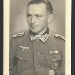 Studioportrait Wehrmacht Soldier wearing ASA, EK1 and VWA