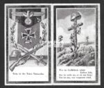 Death Card: Gebirgsjäger Officer - Gebirgsjäger-Regiment 144 (Top Photo & Card) - Image 2