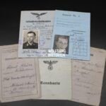 Set of ID's Luftwaffe Flak & Airman - Bordfunker & Fliegerhorst Lechfeld