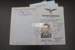 Set of ID's Luftwaffe Flak & Airman - Bordfunker & Fliegerhorst Lechfeld - Image 3