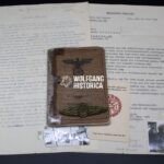 Soldbuch & '57 Award Marine-Frontspange - Minensuchboot M-255