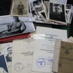 TOP DAK Officer Set of Messtrupp & Beobachtungs-Abt. Afrika (Signed Erwin Rommel doc!)