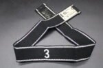 Allgemeine-SS Officer's Cufftitle for SS-Standarte 3 (Nürnberg!)