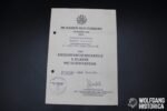 KVK2X Award Doc: Musikkorps/ 4. SS-Polizei-Division (Signed by Fritz Schmedes - later with Dirlewanger!)
