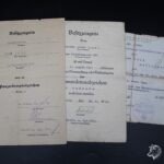 3x Award Docs: Inf.Rgt.260 (Stalingrad) & Panzergrenadier-Rgt. 126 (23.Pz.Div.)