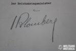 Award Doc Set of Major Strauss (Signature von Blomberg!) - Image 3