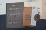 Deutsches Schutzwall-Ehrenzeichen Set - Festungsbau ID, Award Doc & Medal - Image 2