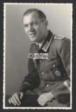 Studioportrait Wehrmacht NCO Spieß wearing ASA