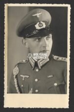 Studioportrait Wehrmacht NCO wearing Schützenschnur