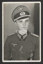 Studioportrait Wehrmacht Officer wearing ASA, VWA & EK1
