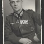 Studioportrait Wehrmacht Medic wearing ISA