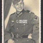 Studioportrait Wehrmacht Soldier