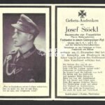 Death Card: Gebirgsjäger-Regiment 144 (3. Gebirgs-Division) (Top Photo)