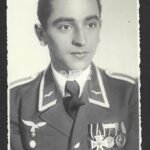 Studioportrait Luftwaffe NCO wearing Awards & Medal Bar