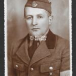 Studioportrait Reichsarbeidsdienst Worker with Badges