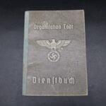 Organisation Todt Dienstbuch - Einsatzgruppe West - Biskaya
