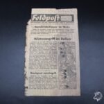 US Airborne Propaganda Leaflet (Feldpost 21.Nov.1944)