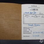 Kriegsmarine Soldbuch - Kommandant der Seeverteidigung Calais