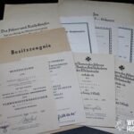 Document Group of Kommandeur Pionier-Bataillon 342 (7x Awards!) (Von Brauchitsch Signature)