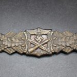 Nahkampfspange in Bronze (A.G.M.u.K., Gablonz)