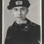 Studioportrait of Panzer soldier - Panzer-Regiment 5