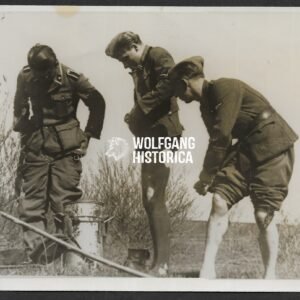 German Press Photograph of the Flemish Waffen-SS Legion "Legion Flandern"