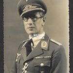 Studioportrait of Luftwaffe Oberst wearing awards