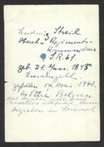 Studioportrait of Ludwig Streil - KIA in Belgium 1940 (Posthum RK) - Image 2