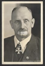 Postcard of Kreisbauernführer Ernst Ritter