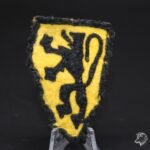 WWII Flemish Lion Sleeve Shield ("Legion Flandern" etc.)