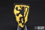 WWII Flemish Lion Sleeve Shield ("Legion Flandern" etc.)