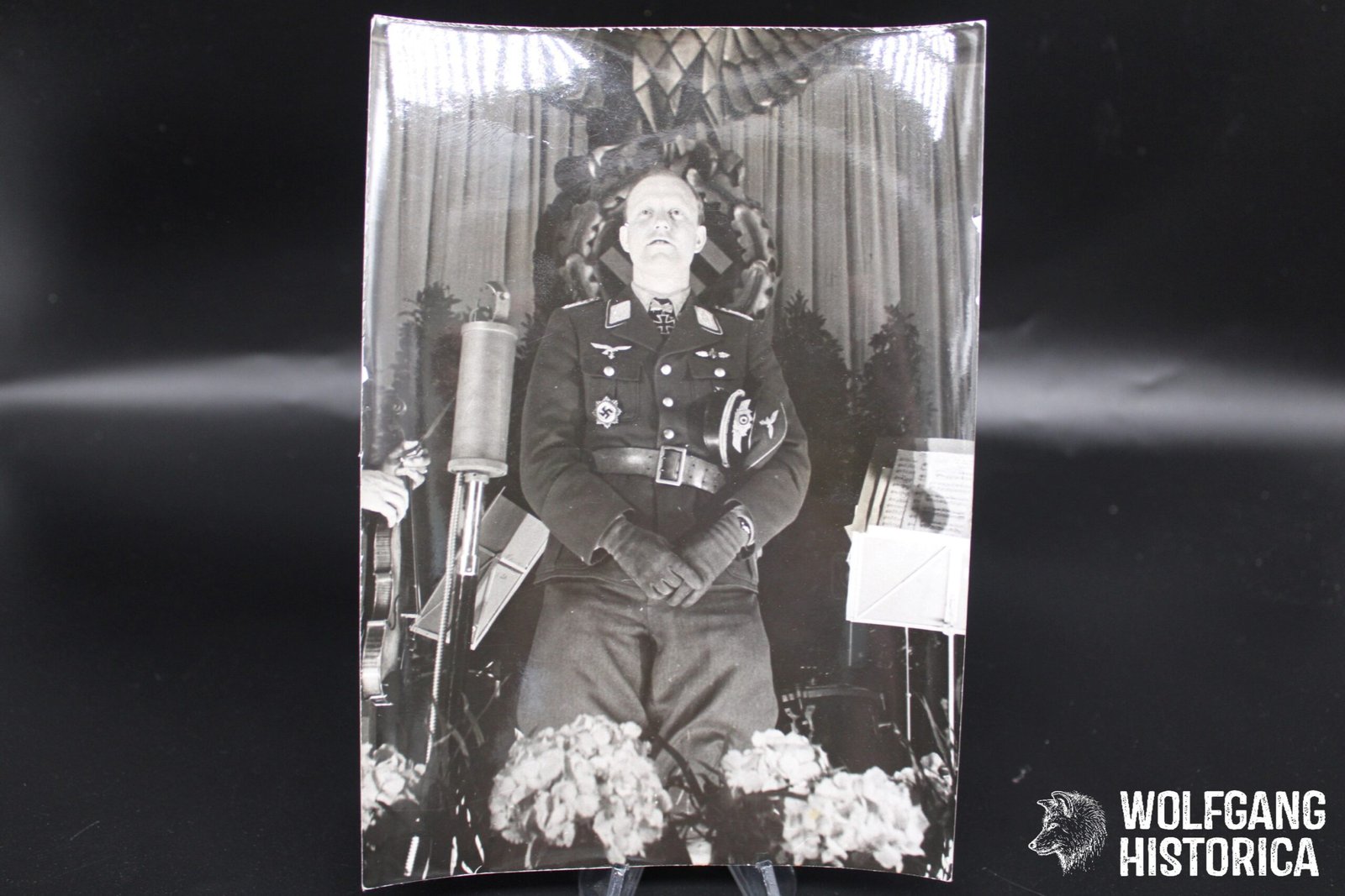 IMG_0466 German Press Photograph: Major Rudolf Schönert - Nightfighter Ace (EL!) - Image 1