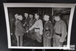 German Press Photograph: RKT of Reichsarbeidsdienst with RADFührer Hierl