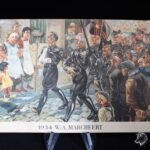 Dutch NSB Postcard "1934 W.A. Marcheert"