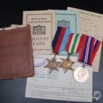 British Medal & Docs Group - WIA during Battle of Monte Cassino