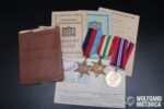 British Medal & Docs Group - WIA during Battle of Monte Cassino