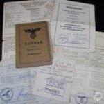 Soldbuch, Award Document & Papers of Ober-Signal-Meister! (Memel, Stralsund, Oslo, Narvik..)
