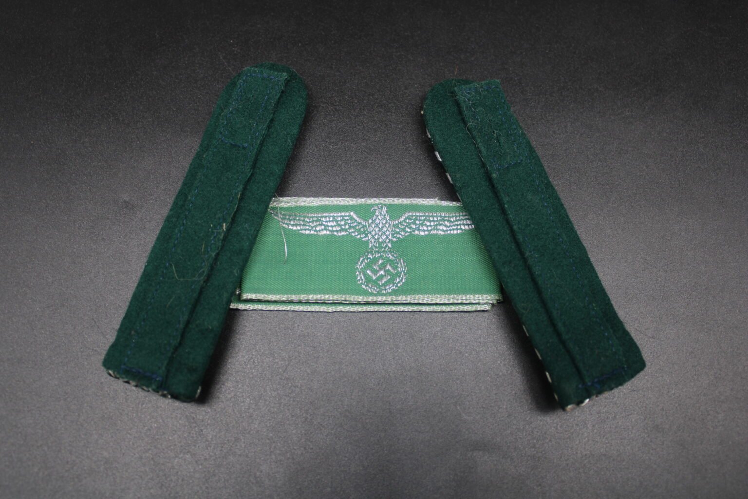 Set of Zollgrenzschutz Shoulderboards & Cufftitle – Wolfgang Historica