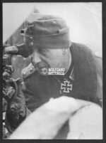 German Press Photograph: Ritterkreuzträger Albrecht Wüstenhagen